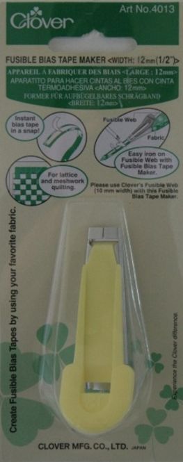 Hovedbilde Clover Bias tape maker 12mm Gul