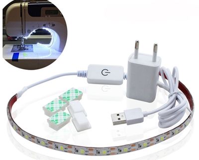 (20c2) LED REMSE 28 cm 6500K 3W / 5V SMD2835, 60LEDs/M Ledning -