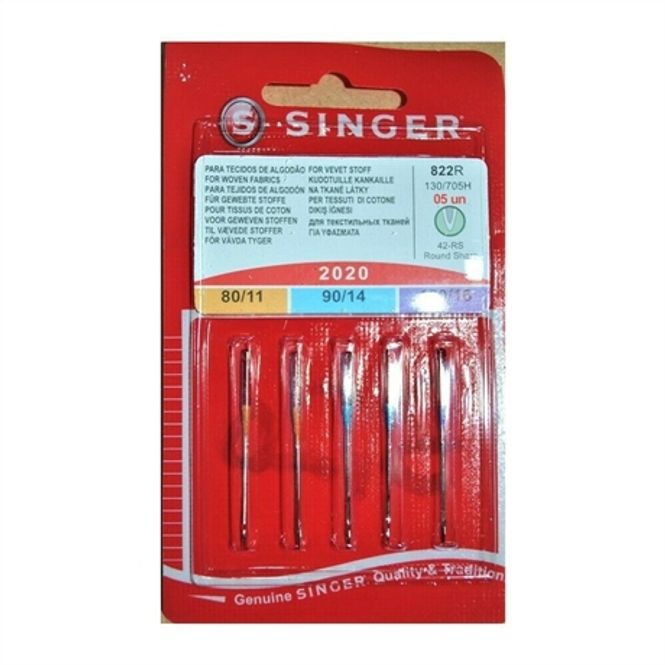 Hovedbilde Nåler Singer 2020 822R 130/705H 80-100