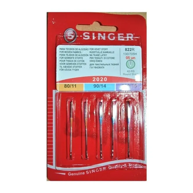 Hovedbilde Nåler Singer 2020 822R 130/705H 80-100