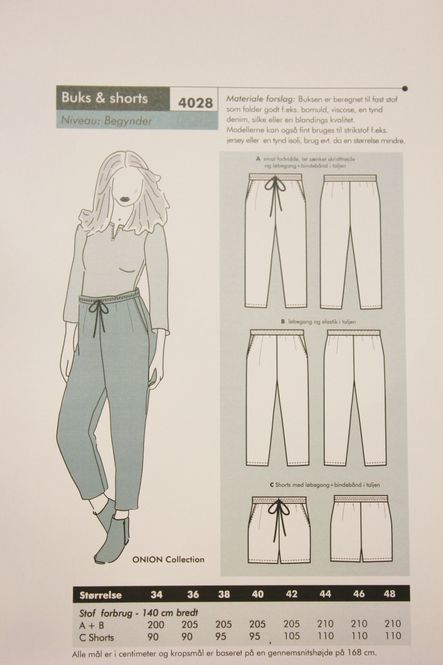 Hovedbilde ONION BUKSE OG SHORTS 4028