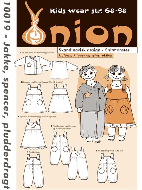 Hovedbilde ONION KIDS JAKKE, SPENCER, KOSEDRAKT 10019