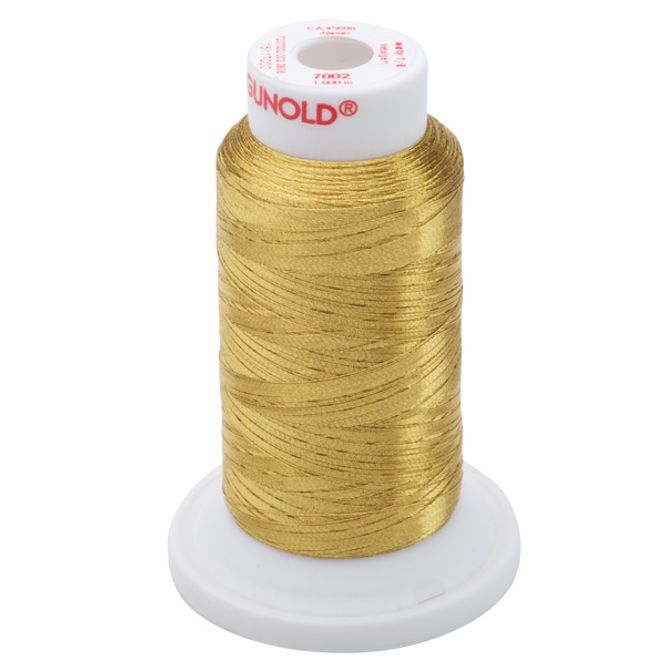 Hovedbilde METY Metalltråd broderitråd / brodertråd, 7002 (7/2) 1000m (2H13