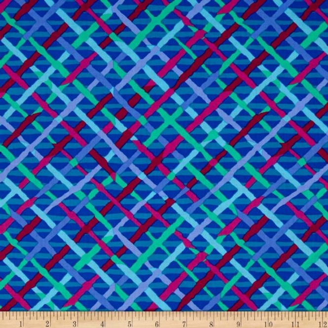 Hovedbilde Kaffe Fassett Mad Plaid, PWBM037.COBAL