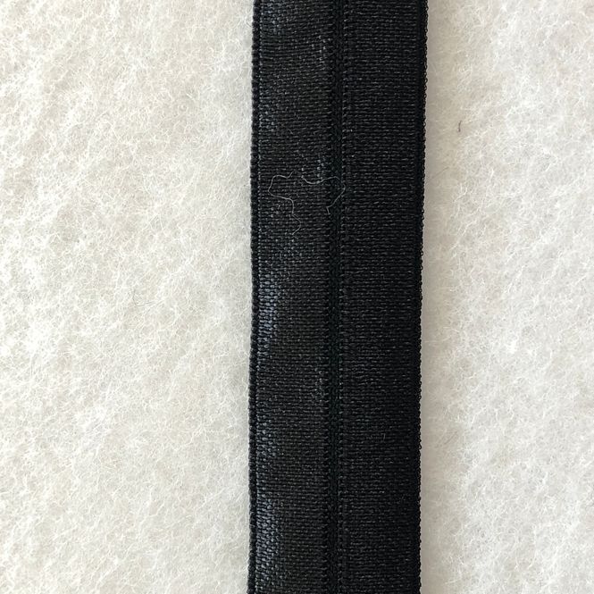 Hovedbilde Folde-elastikk 19mm sort, 31112-0010