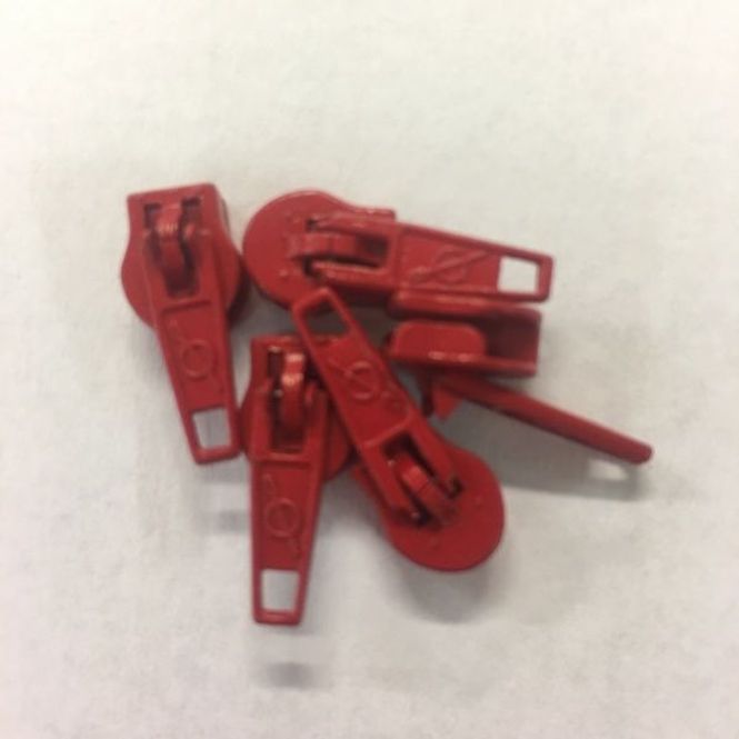 Hovedbilde (4H8) Glidere 6mm - rød 5 pack