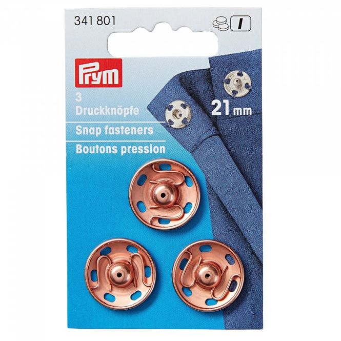 Hovedbilde Prym Patentknapper 21mm Rose gold 341801