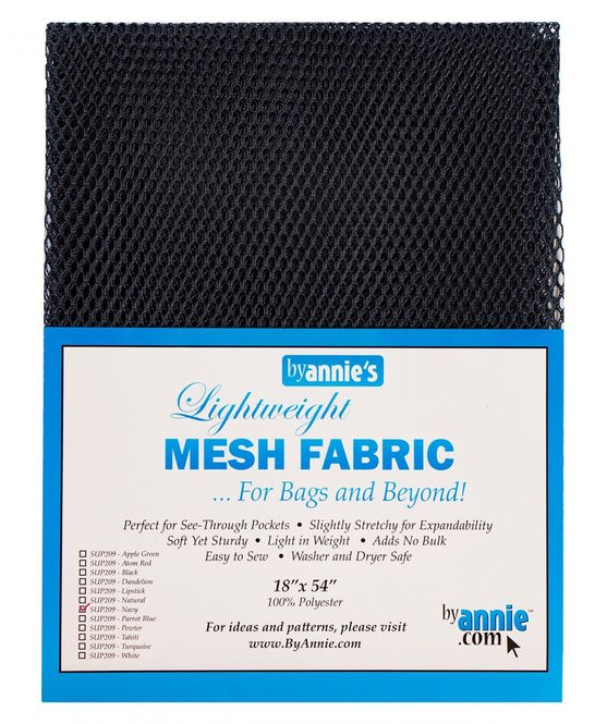 Hovedbilde By Annie's Mesh fabric SUP209 - Navy