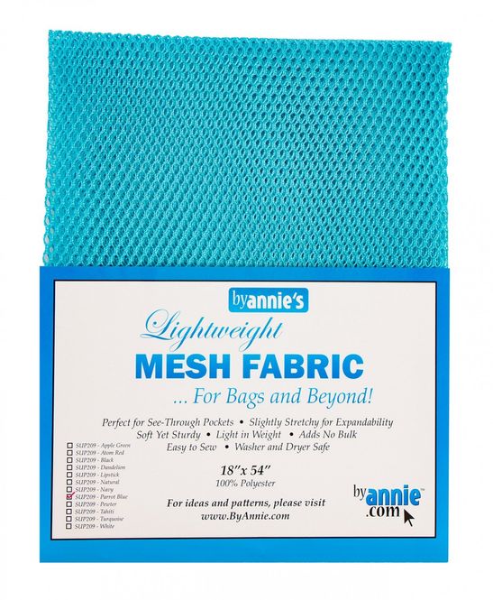 Hovedbilde By Annie's Mesh fabric SUP209 - Parrot Blue