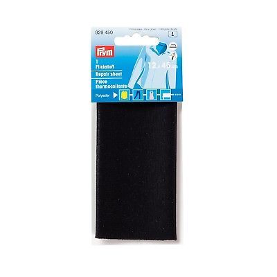 Prym Reperasjons ark 12x45cm svart 929450