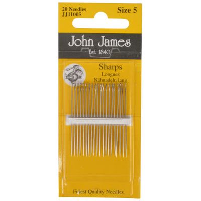 John James Sharps, size 5 JJ11005