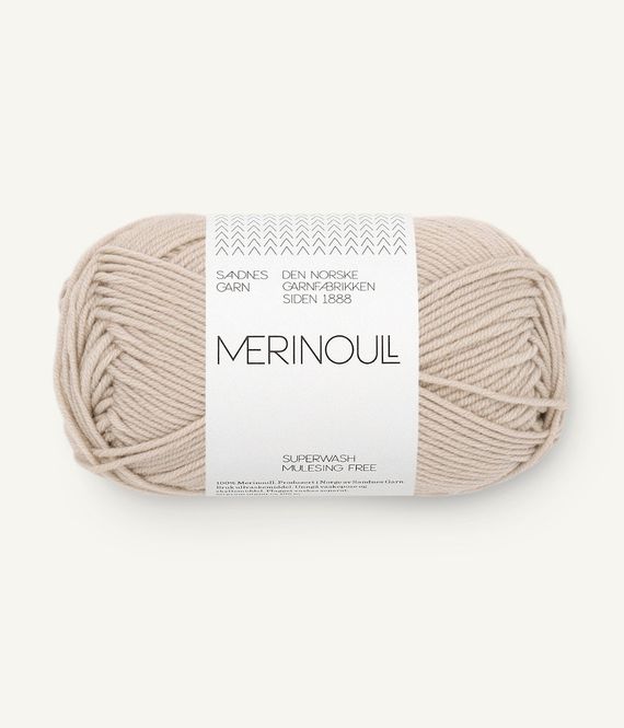 Hovedbilde Merinoull Marzipan 2321