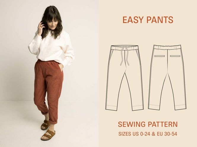 Hovedbilde Easy Pants - Wardrobe by Me