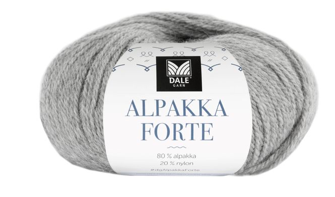 Hovedbilde Alpakka Forte - Grå melert Frg: 715