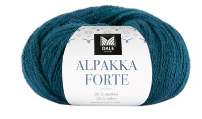 Alpakka Forte - Petrol melert Frg: 723