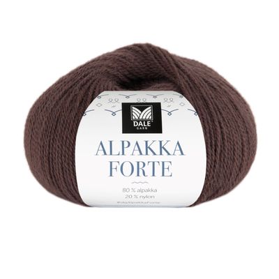 Alpakka Forte - Brun Frg: 734