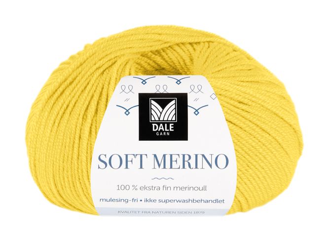 Hovedbilde Soft Merino - Gul Frg: 3029