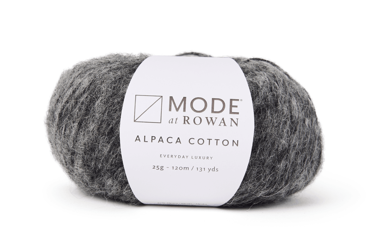 MODE AT ROWAN ALPACA COTTON 25G CHARCOAL MEL. 0012