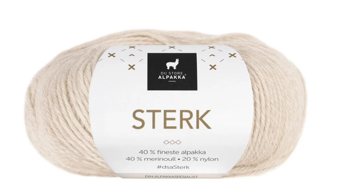 Sterk - Lys beige melert Frg: 845