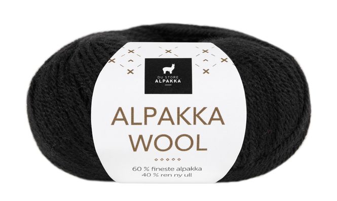 Hovedbilde Alpakka Wool - Svart Frg: 526