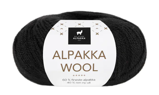 Hovedbilde Alpakka Wool - Svart Frg: 526