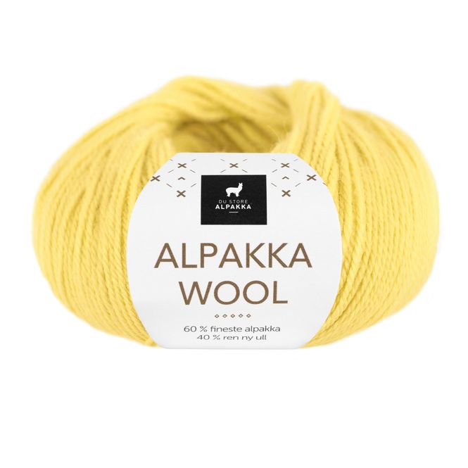 Hovedbilde Alpakka Wool - Gul Frg: 558