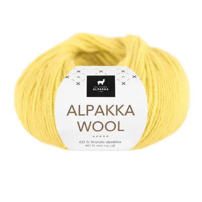 Alpakka Wool - Gul Frg: 558