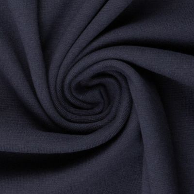 Heike Rundstrikket ribb 000597 Plain, dark blue