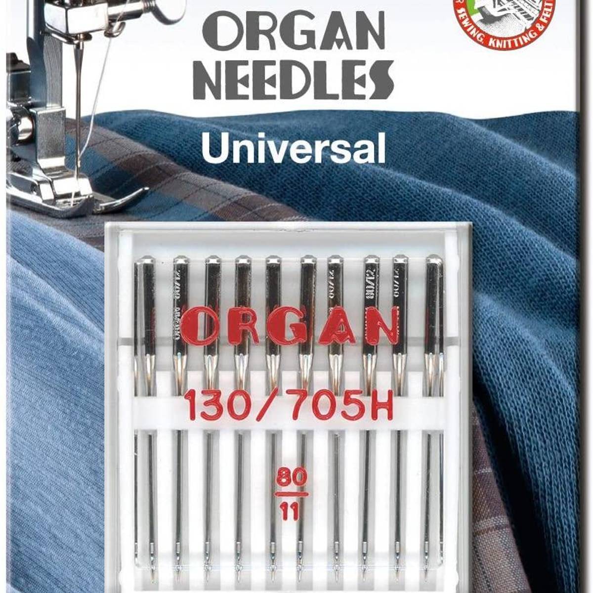 (23G10) Nål Organ Universal 80 - 10 pk