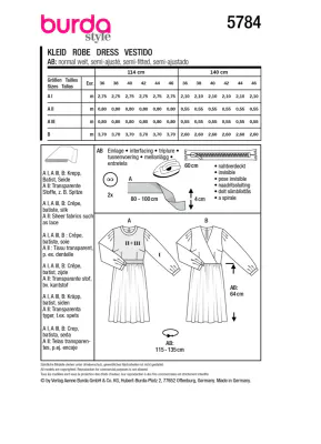 Burda 5784