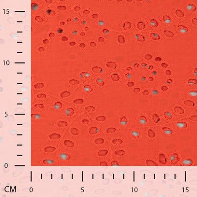 Cotton Embroidery Coral, Q11438-140D
