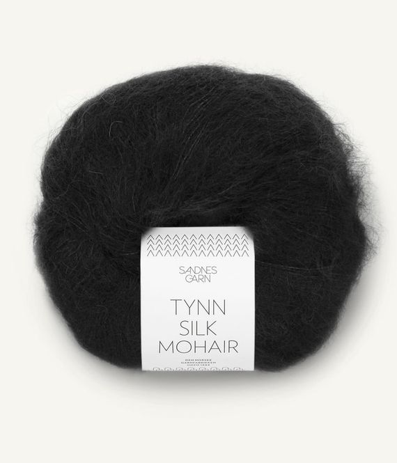 Hovedbilde 1099 Tynn Silk Mohair Sort