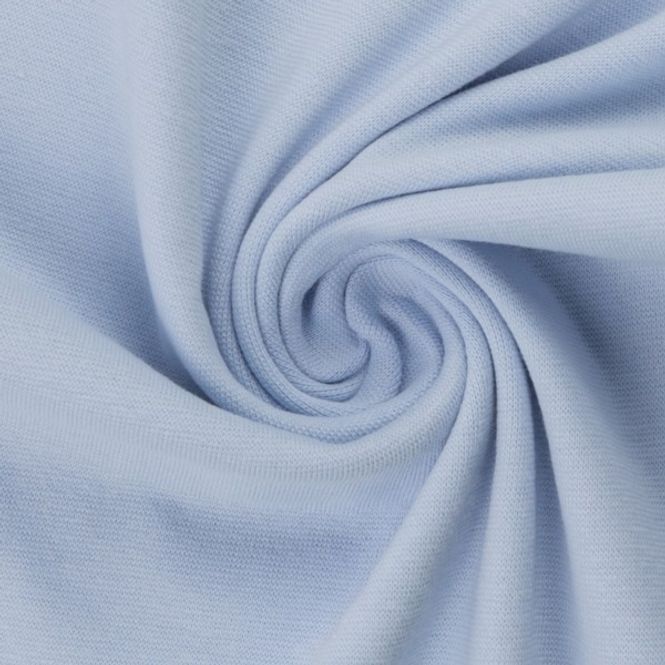Hovedbilde Heike Rundstrikket ribb 000252 Plain, light blue