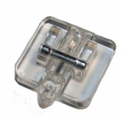 (2C11) TRANSPARENT usynlig Glidelåsfot 1-7 Husqvarna