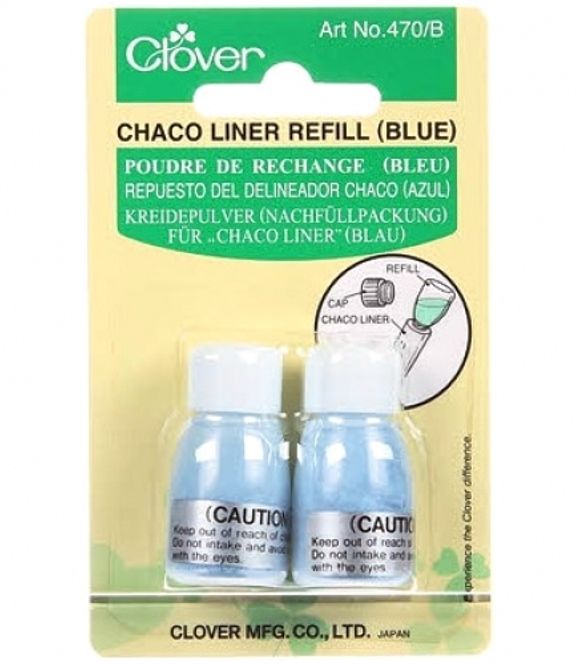 Hovedbilde Refill, Chaco Liner, Blå, Clover nr. 470/B
