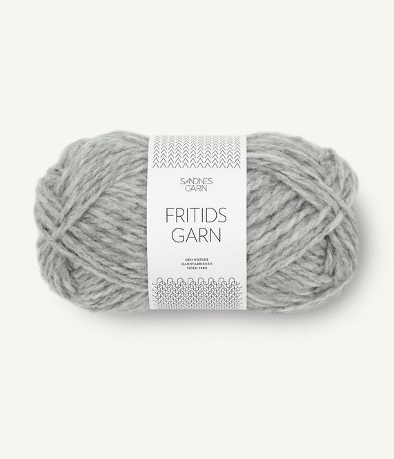 Hovedbilde 1042 Fritidsgarn Lys Gråmelert