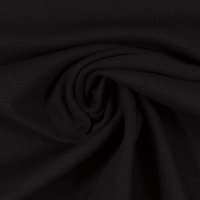Heike Rundstrikket ribb 000299 Plain, black