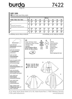 Burda 7422