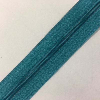 Cose Glidelås turkis 4mm - 1m
