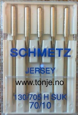 Nåler JERSEY H SUK 70 5 stk SCHMETZ