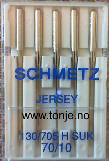 Hovedbilde (23E25) Nåler JERSEY H SUK 70 5-pakk SCHMETZ