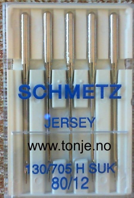 Hovedbilde (23E26) Nåler JERSEY H SUK 80 5-pakk SCHMETZ
