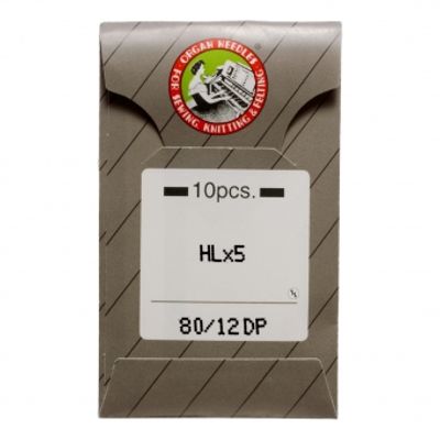 (5B18) Organ Needle HLx5 Universal 80/12 10 pk