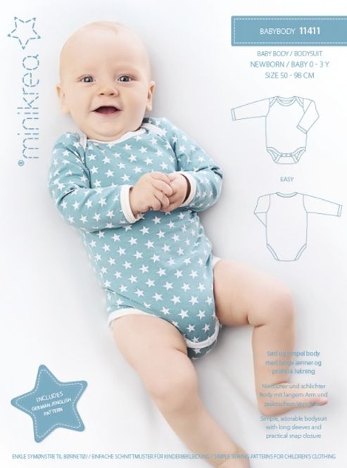 Hovedbilde Minikrea Babybody 0-3 år 11411