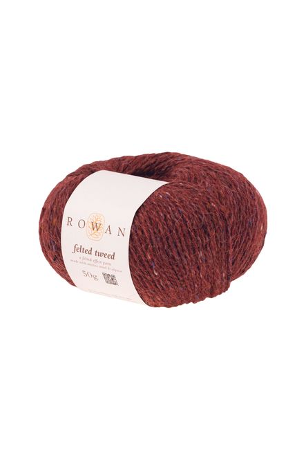 Hovedbilde ROWAN FELTED TWEED frg 196 50G BARN RED