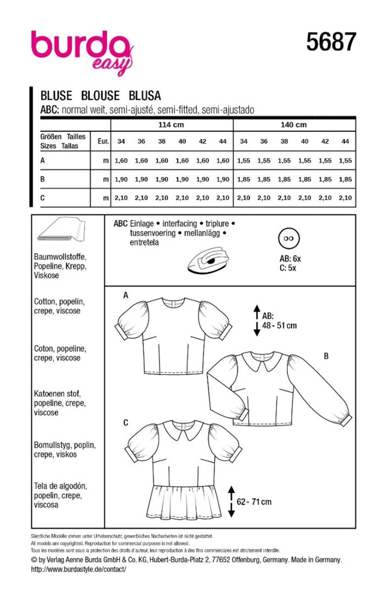 Burda 5687