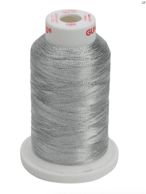 Hovedbilde (4J6/4J7) 7009 METY (5/2) 1000m Metalltråd broderitråd / brodert