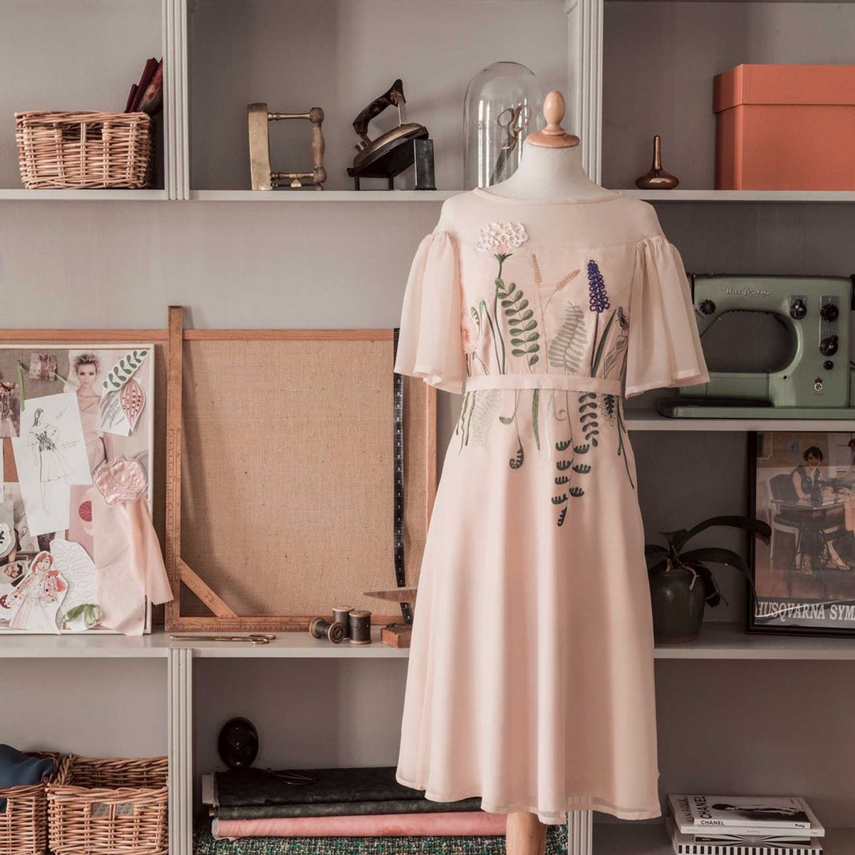 (20D2)Husqvarna båndbroderi modul