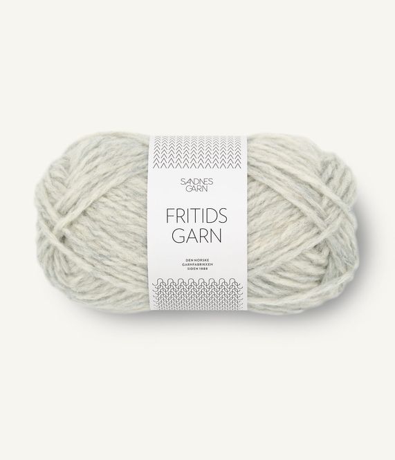 Hovedbilde 1021 Fritidsgarn Lys Gråmelert