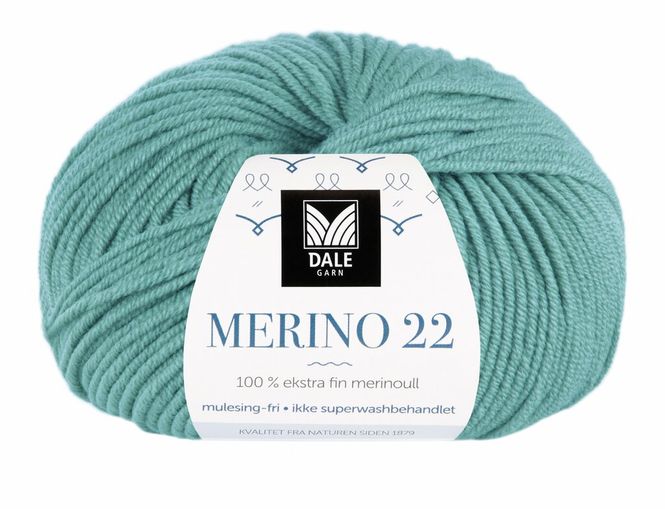 Hovedbilde UAS Merino 22 - Aquagrønn 2015
